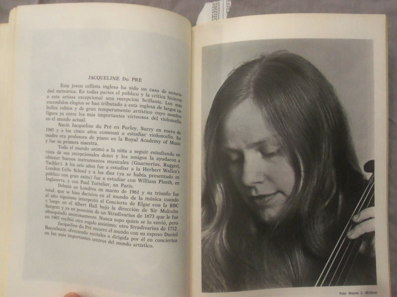 1969 FESTIVAL CASALS SOFTCOVER BOOK - SAN JUAN DE PUERTO RICO - SPANISH - K 284