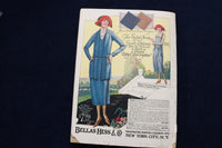 1922 SPRING & SUMMER STYLES BELLAS HESS & CO. CATALOG -CATALOGUE NO. 100 - K 768