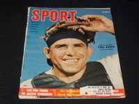 1955 OCTOBER SPORT MAGAZINE - YOGI BERRA NFL MLB NBA NHL - E 13