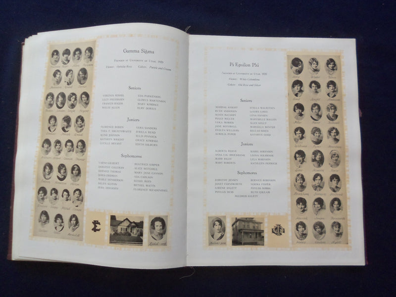 1929 THE UTONIAN UNIVERSITY OF UTAH YEARBOOK - SALT LAKE CITY, UTAH - YB 3123