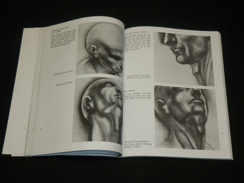 2002 DRAWING THE HUMAN HEAD SOFTCOVER BOOK BY BURNE HOGARTH - I 1981