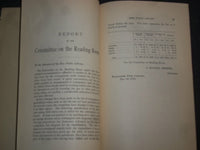 1879-81 FREE PUBLIC LIBRARY DIRECTORS REPORT - WORCESTER, MA - LOT OF 2 - O 226C