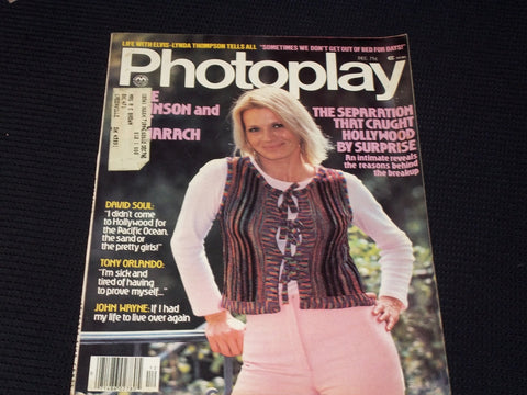 1976 DECEMBER PHOTOPLAY MAGAZINE - ANGIE DICKINSON FRONT COVER - E 1760