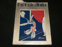 1927 FEBRUARY FANTASIE D'ITALIA MAGAZINE - NICE FASHION ILLUSTRATIONS - ST 531B