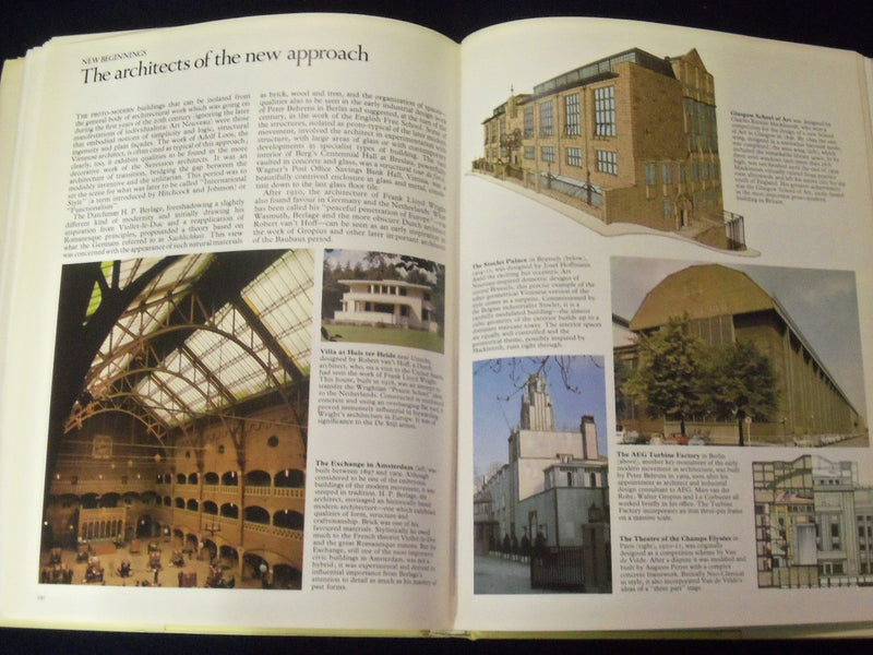 1975 GREAT ARCHITECTURE OF THE WORLD STONEHENGE TO 20TH CENTURY BOOK - KD 2183