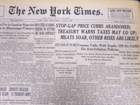 1946 JULY 3 NEW YORK TIMES NEWSPAPER - BIKINI ATOM BOMB NOT SO POWERFUL - NT 1