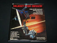 1987 QUEST FOR SPACE HARDCOVER BOOK BY AMEDEO GIGLI - GREAT PHOTOS - I 1914