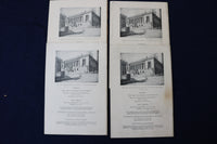 1941-1944 N.Y. HISTORICAL SOCIETY QUARTLY BULLETIN-SOFTCOVER - LOT OF 4 - K 1366