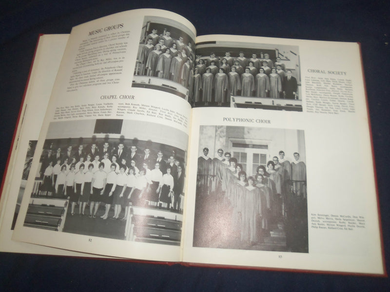 1967 CLARION MESSIAH COLLEGE YEARBOOK - GRANTHAM, PENNSYLVANIA - YB 2363