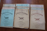 1927-1931 L'ILUSTRATION FRENCH MAGAZINE LOT OF 35 ISSUES - O 3508