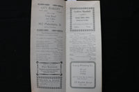 1910 BELLE OF MANILA PROGRAM - INDIANA, PENNSYLVANIA - K 1787