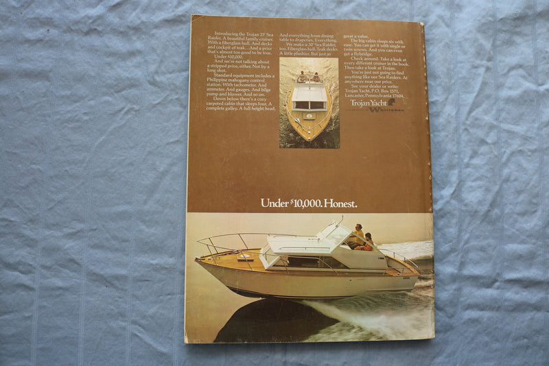1972 MARCH YACHTING MAGAZINE - THE ALL-AMERICAN RACING TEAM COVER - E 9505
