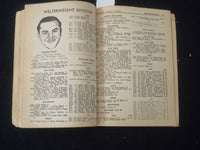 1936 EVERLAST BOXING RECORD BOOK - J 6495