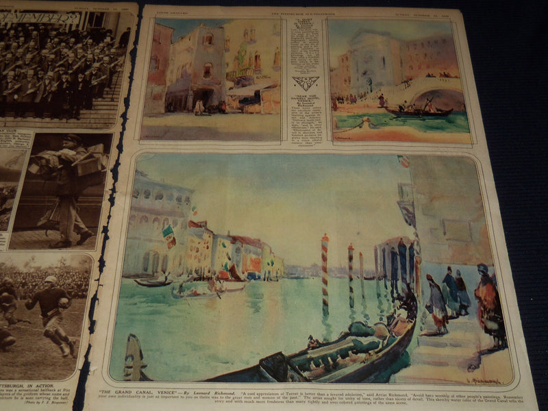 1930 OCTOBER 12 PITTSBURGH SUN TELEGRAPH GRAVURE - MAGNA CHARTA - NT 9582
