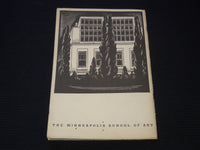 1934-1935 MINNEAPOLIS SCHOOL OF ART - ART TRAINING SOFTCOVER BOOK - J 8040