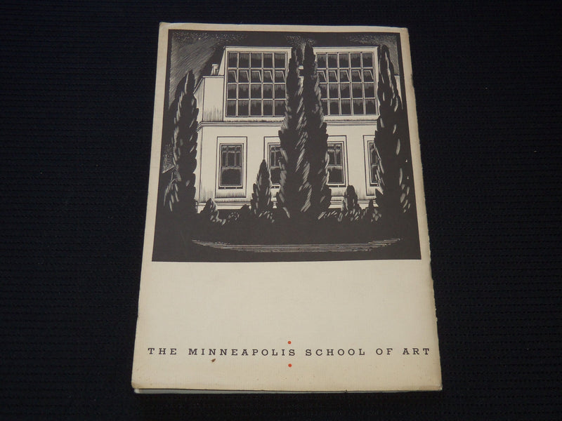 1934-1935 MINNEAPOLIS SCHOOL OF ART - ART TRAINING SOFTCOVER BOOK - J 8040
