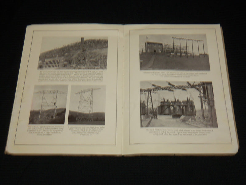 1923 NEW ENGLAND COMPANY POWER SYSTEM REPORT - SOFTCOVER - J 6902