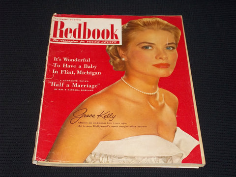 1954 NOVEMBER REDBOOK MAGAZINE - GRACE KELLY FRONT COVER - E 14011