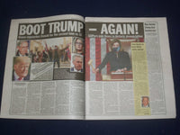 2021 JANUARY 14 NEW YORK DAILY NEWS NEWSPAPER - TRUMP IMPEACHED FOR SECOND TIME
