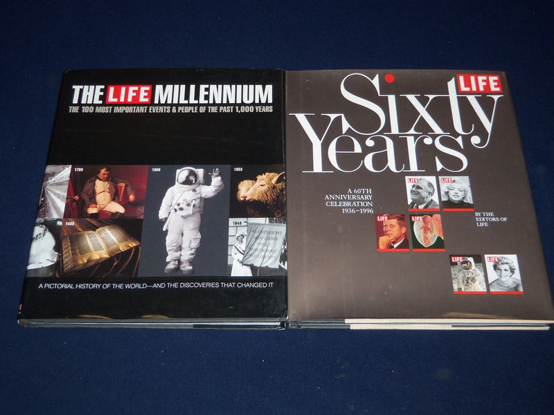 1988-1998 LIFE HARDCOVER BOOKS LOT OF 6 - GREAT PHOTOS - KD 1375