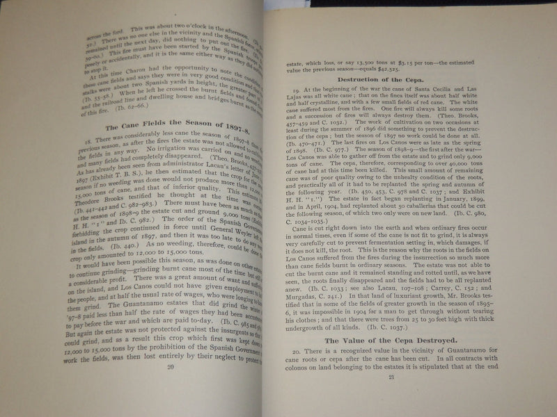 1906 BEFORE THE SPANISH TREATY CLAIMS COMMISSION BRIEF FOR CLAIMANT BOOK- J 9811