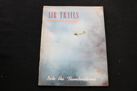 1947 JANUARY AIR TRAILS MAGAZINE - INTO THE THUNDERBOLTS COVER - E 9802