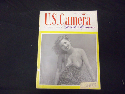 1947 JUNE U.S. CAMERA MAGAZINE - NICE PHOTOS, ARTICLES & ADS - ST 1862