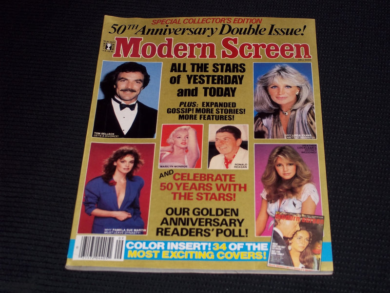 1983 SEPTEMBER WHO'S WHO IN TV MAGAZINE - LINDA EVANS FRONT COVER - E 15975
