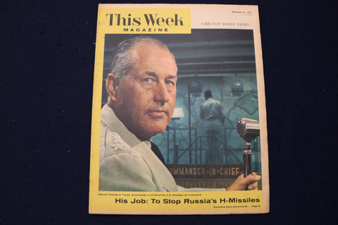 1957 NOV 23 THIS WEEK MAGAZINE - SOPHIA LOREN ARTICLE AND PHOTO - E 23002