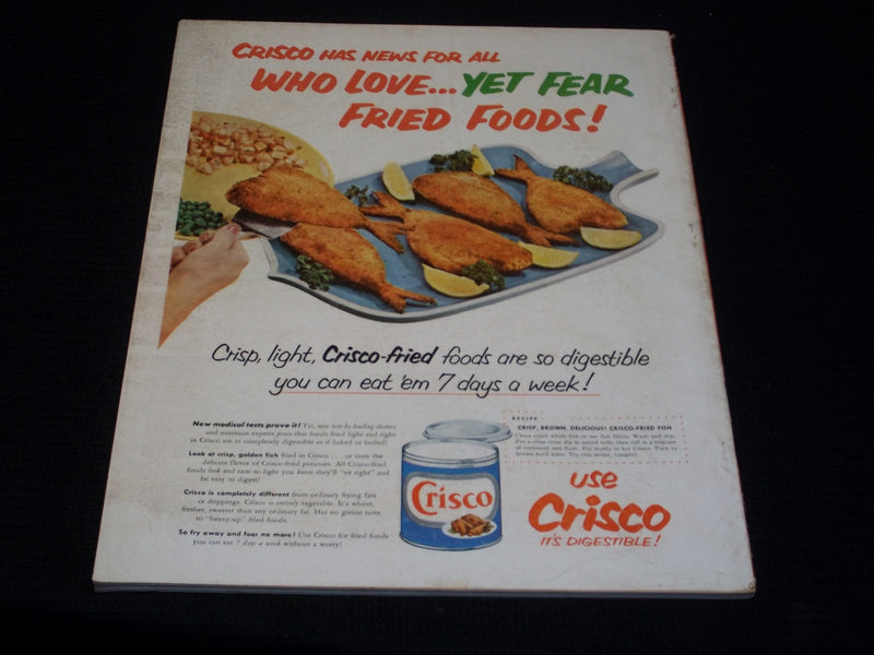 1954 MARCH MCCALL'S MAGAZINE VERY NICE FRONT COVER & FULL PAGE ADS - E 2475
