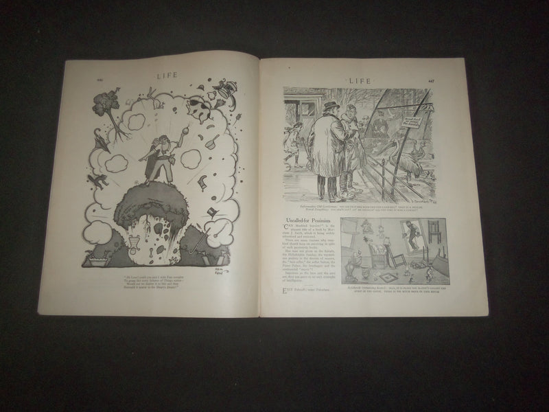 1919 MARCH 20 LIFE MAGAZINE - BOLSHEVIK NUMBER - THE GREATER MONSTER - L 768V