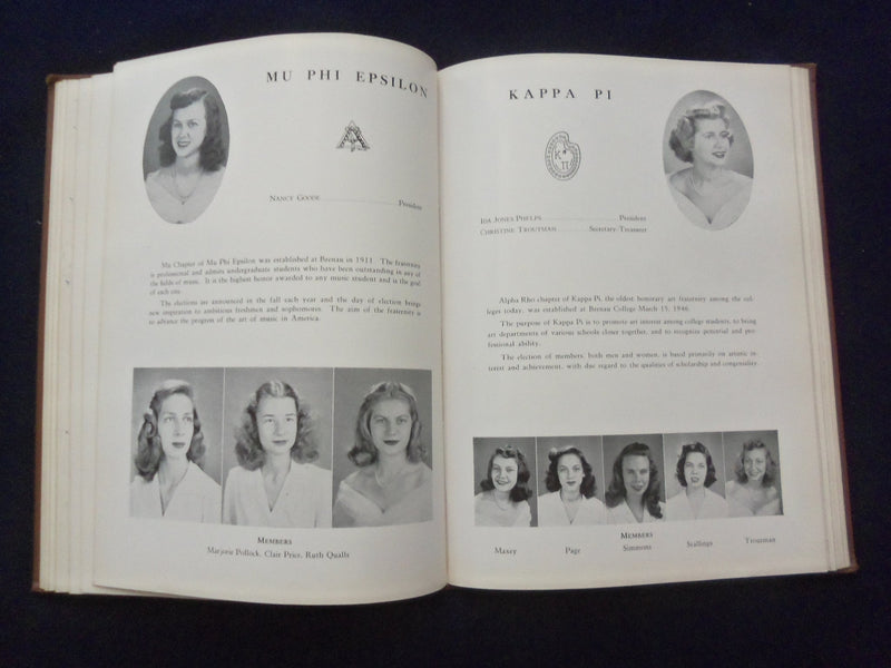 1947 BRENAU BUBBLES BRENAU COLLEGE YEARBOOK - GAINESVILLE, GEORGIA - YB 3067