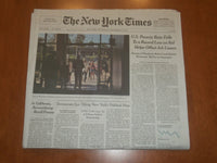 2021 SEPTEMBER 15 NEW YORK TIMES - U.S. POVERTY RATE FALLS TO RECORD LOW