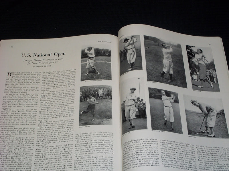 1932 JUNE THE SPORTSMAN MAGAZINE NICE COVER & INSIDE SPORTS - E 4285