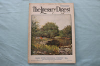 1919 JULY 19 THE LITERARY DIGEST MAGAZINE - THE DAM-PARKER MANN COVER - E 26618