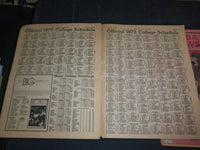 1973-1974 FOOTBALL NEWS NEWSPAPER - LOT OF 2 - NP 3514