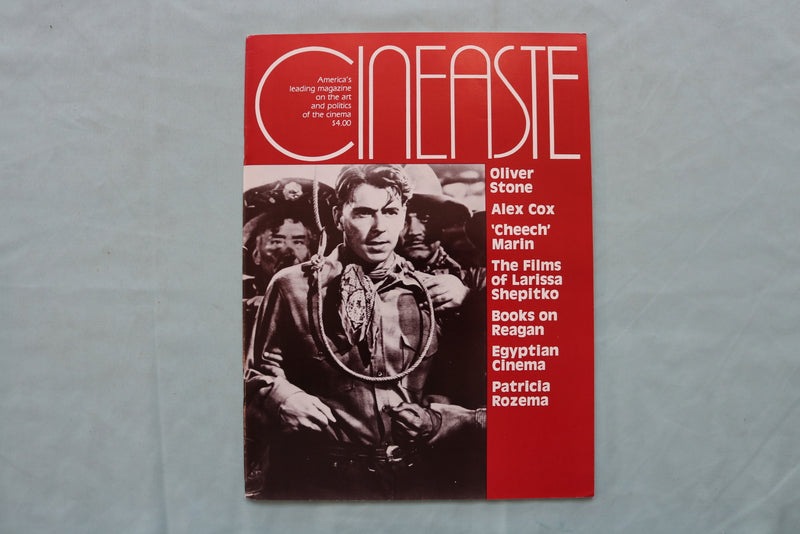 1988 CINEASTE MAGAZINE - RONALD REAGAN COVER - E 19695