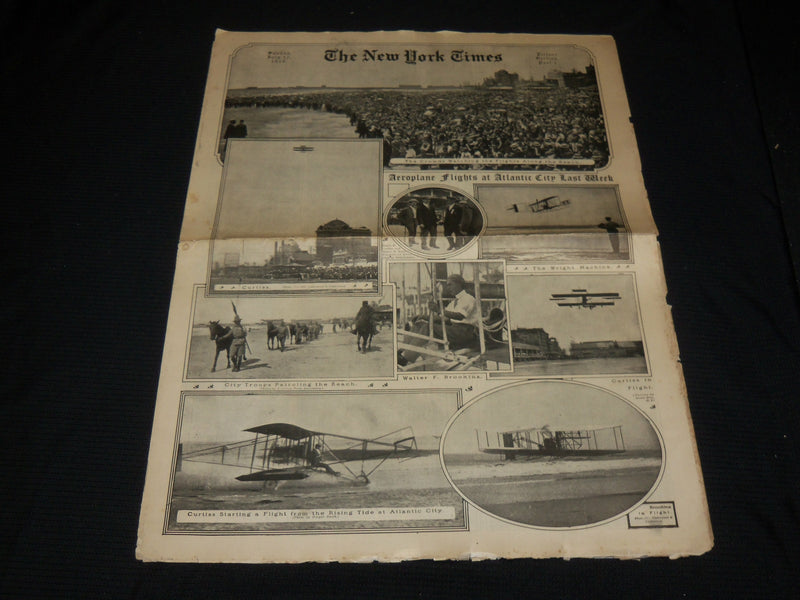 1910 JULY 17 NEW YORK TIMES PICTURE SECTION - CURISS & WRIGHT - NP 5643