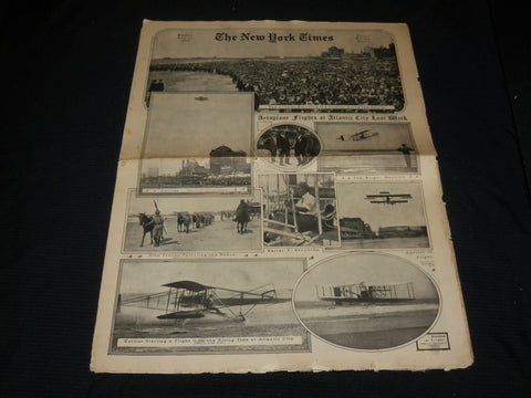 1910 JULY 17 NEW YORK TIMES PICTURE SECTION - CURISS & WRIGHT - NP 5643