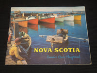 1961 NOVA SCOTIA CANADA'S OCEAN PLAYGROUND BOOK - GREAT PHOTOS - K 2136