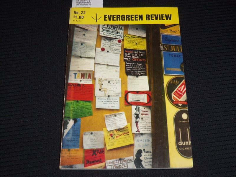 1962 JANUARY-FEBRUARY EVERGREEN REVIEW MAGAZINE - BECKETT - NERUDA - SP 6008I