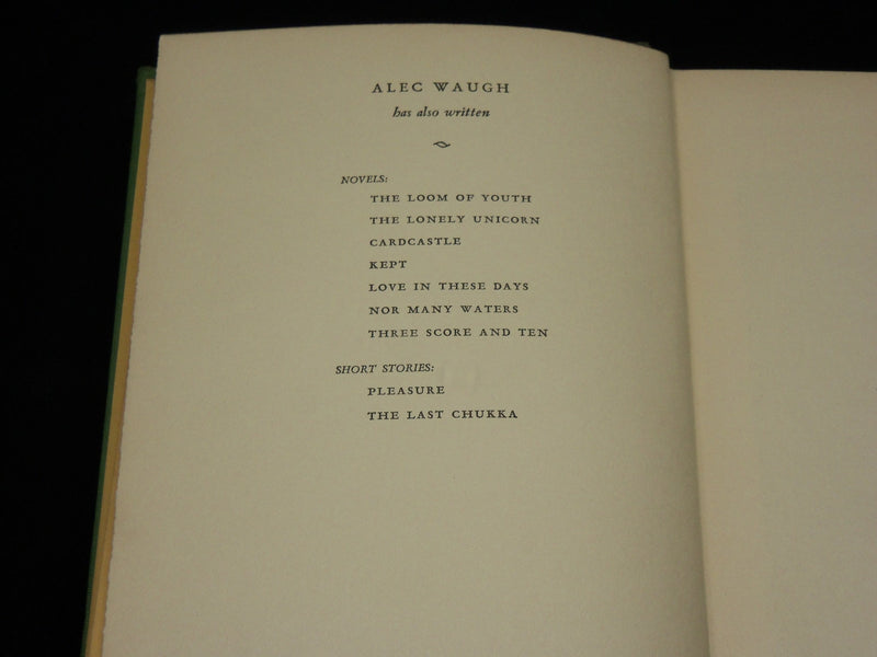 1930 HOT COUNTRIES HARDCOVER BOOK BY ALEC WAUGH - WOODCUTS BY WARD - KD 6519