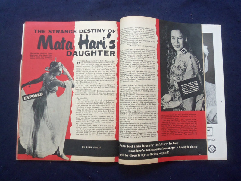 1956 NOVEMBER EXPOSED MAGAZINE - ELVIS-ELIZABETH TAYLOR-ANITA EKBERG - SP 4781M
