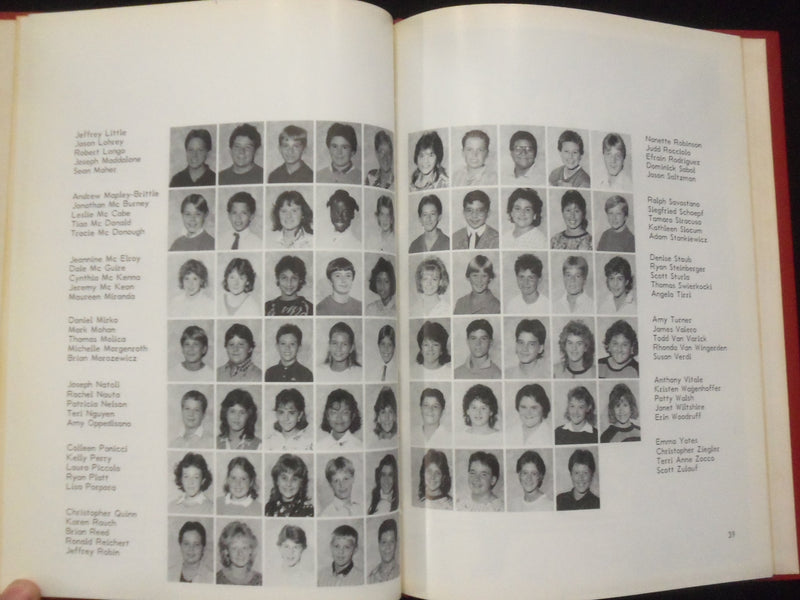 1987 IMPRESSIONS PEQUANNOCK VALLEY SCHOOL YEARBOOK- POMPTON PLAINS, NJ - YB 3165