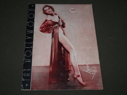 1937 THE HOLLYWOOD CABARET RESTAURANT PROGRAM - GREAT PHOTOS - J 3443