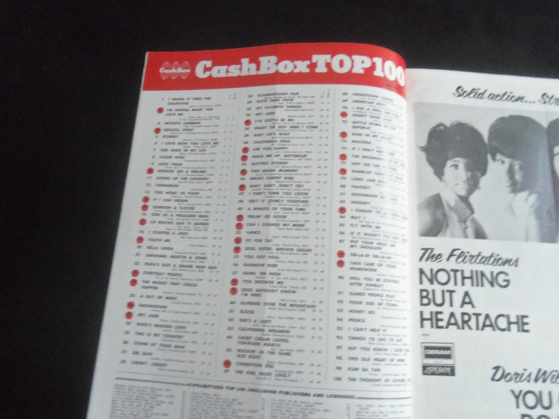 1969 JANUARY 11 CASH BOX MAGAZINE - BOBBY GOLDSBORO COVER - SP 9337W