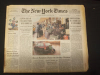 1999 JAN 4 NEW YORK TIMES NEWSPAPER -CONGRESS RETURNS AFTER IMPEACHMENT- NP 6978