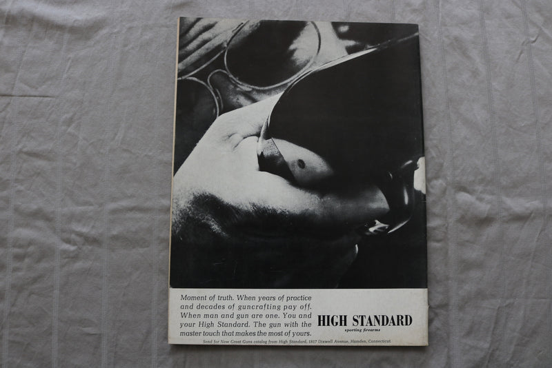 1965 AUGUST GUNS AND HUNTING MAGAZINE - TRACER SHOTGUN AMMO COVER - ST 3400U