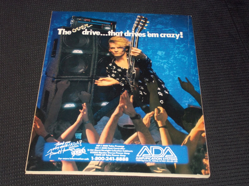 1991 MAY GUITAR SCHOOL MAGAZINE - ERIC JOHNSON FRONT COVER - E 7174