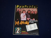 1987 SEPTEMBER 30 CIRCUS MAGAZINE - LIVE ROCK, SUMMER'S GREATEST TOURS - SP 9638